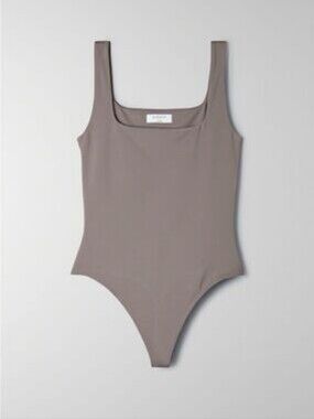 aritzia contour bodysuit Babaton taupe